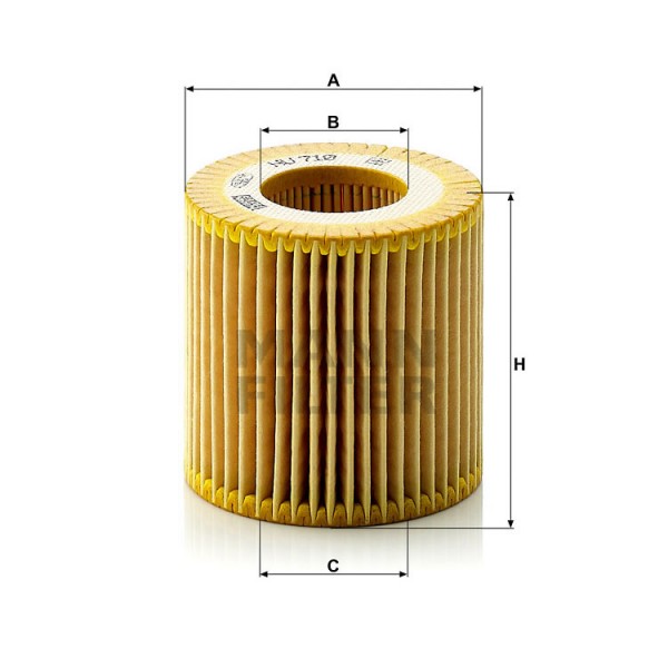 Φίλτρο Λαδιού MANN HU 710 x